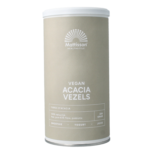 Mattisson Vegan acacia vezels 83% 220.00 Gram