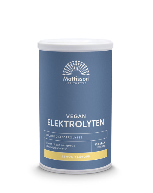 Mattisson Elektrolyten poeder lemon 300.00 Gram