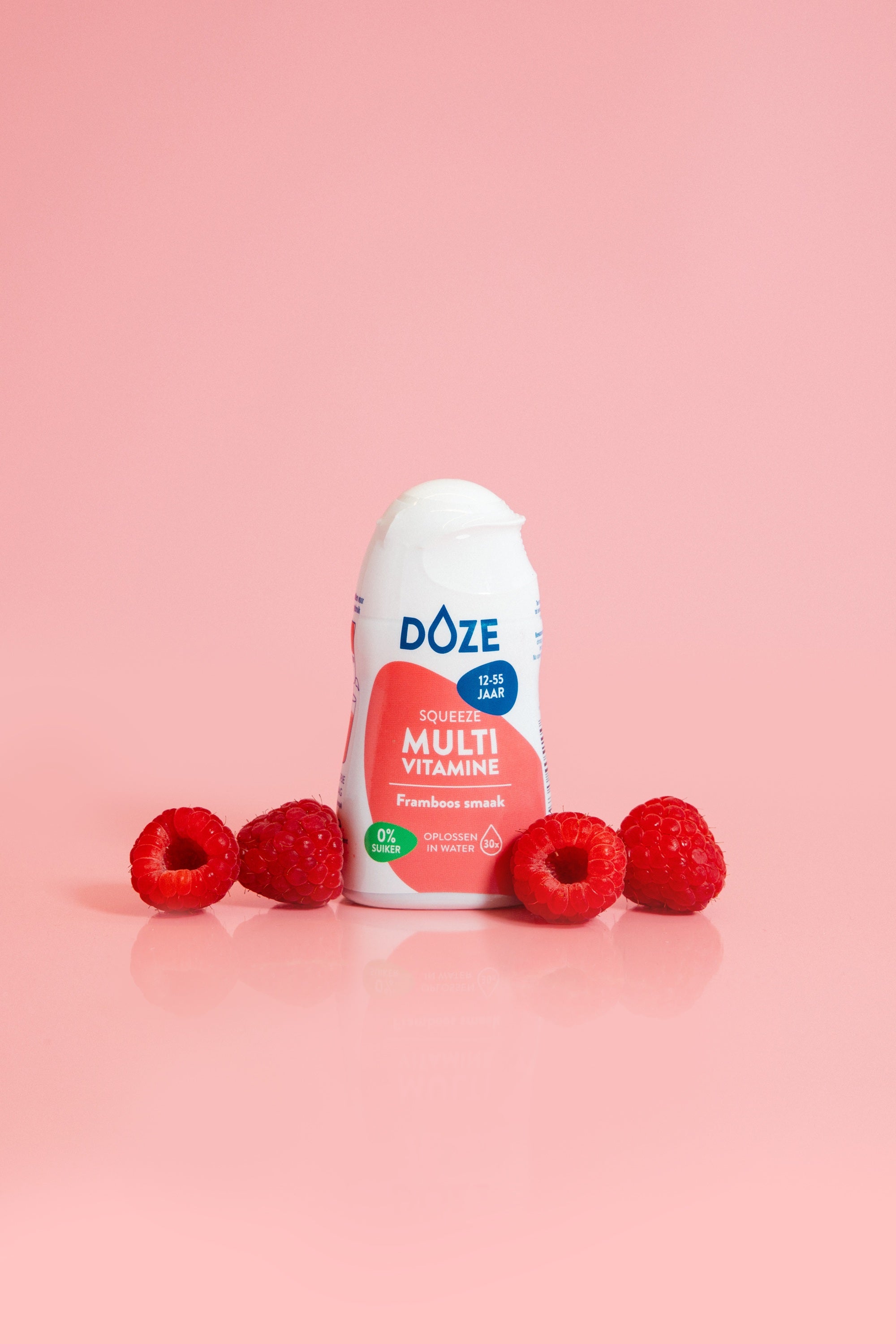 Doze Multi Framboos - vloeibare multivitamine 50.00 Milliliter