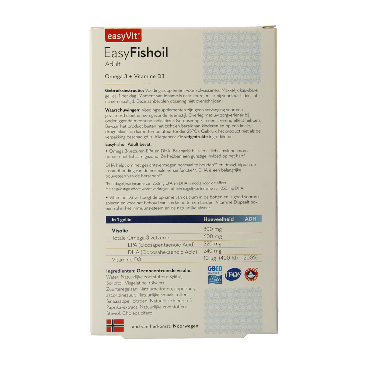 EasyVit Easyfishoil adult 30.00 Gummies