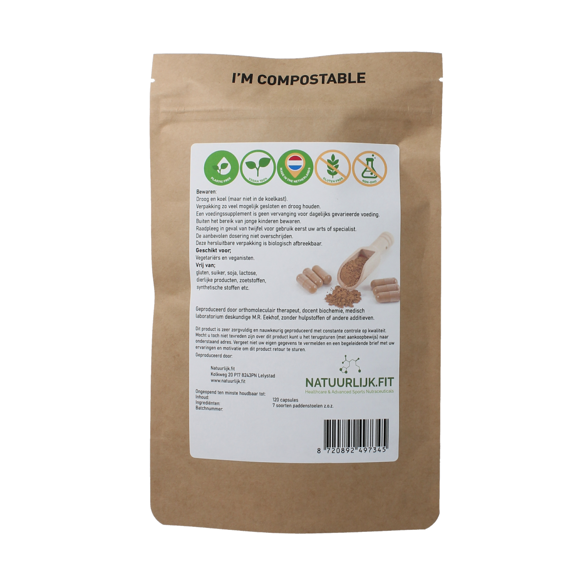 Natuurlijk.fit Immuboost7 120.00 Capsules
