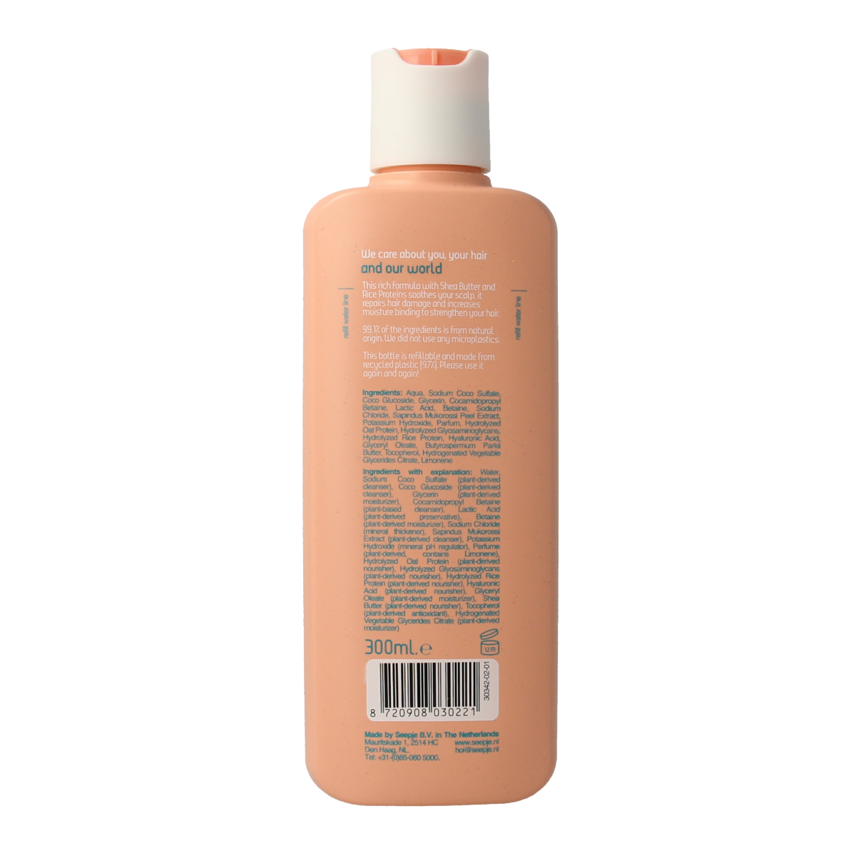 Seepje Shampoo Repair and Care 300 ml fles voor haarverzorging
