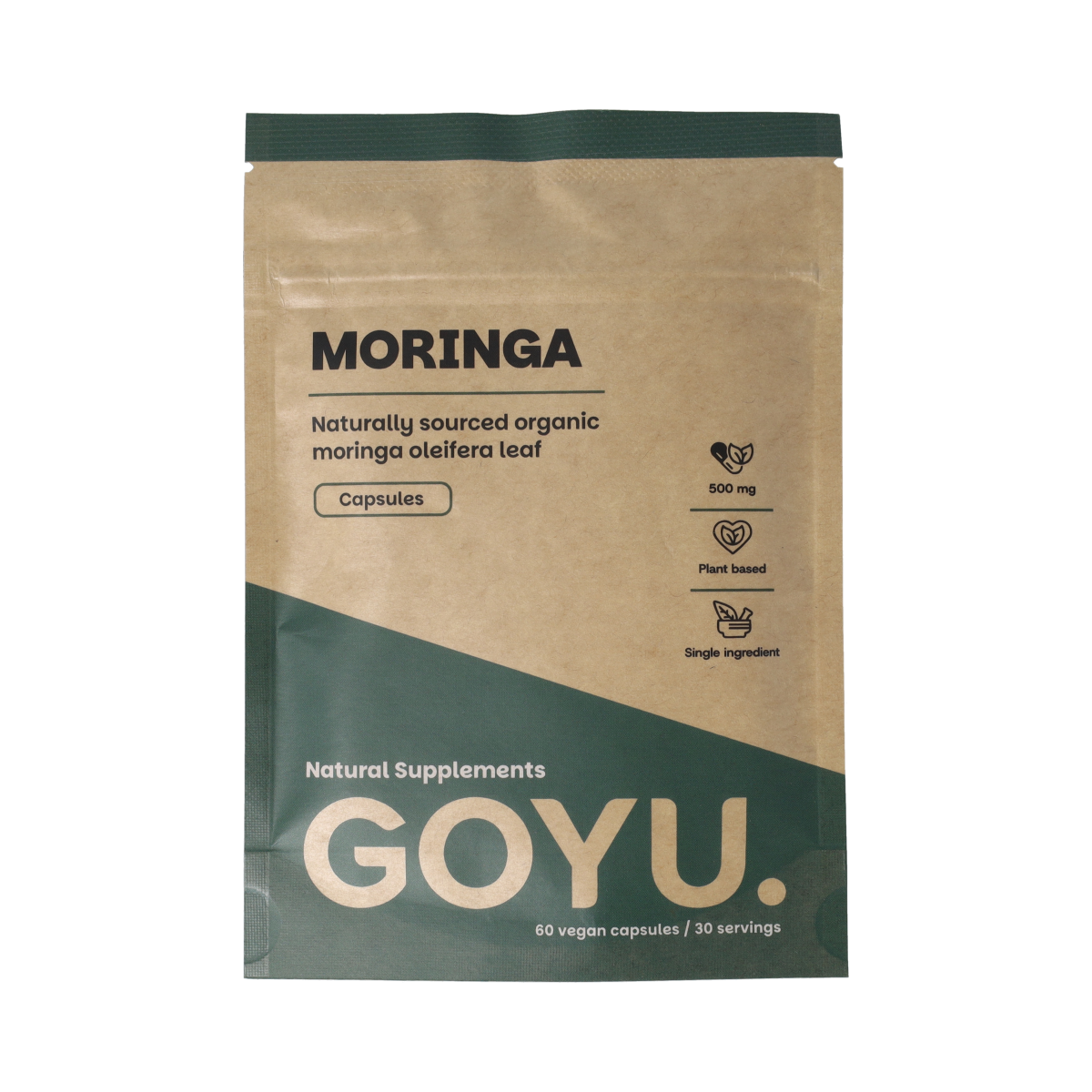 Goyu Moringa oleifera 500mg bio 60.00 Vegetarische capsules