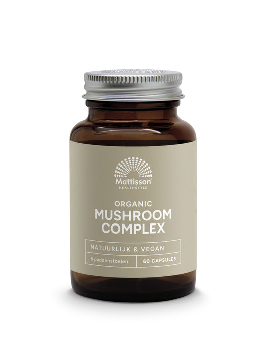 Mattisson Organic mushroom complex bio 60.00 Vegetarische capsules