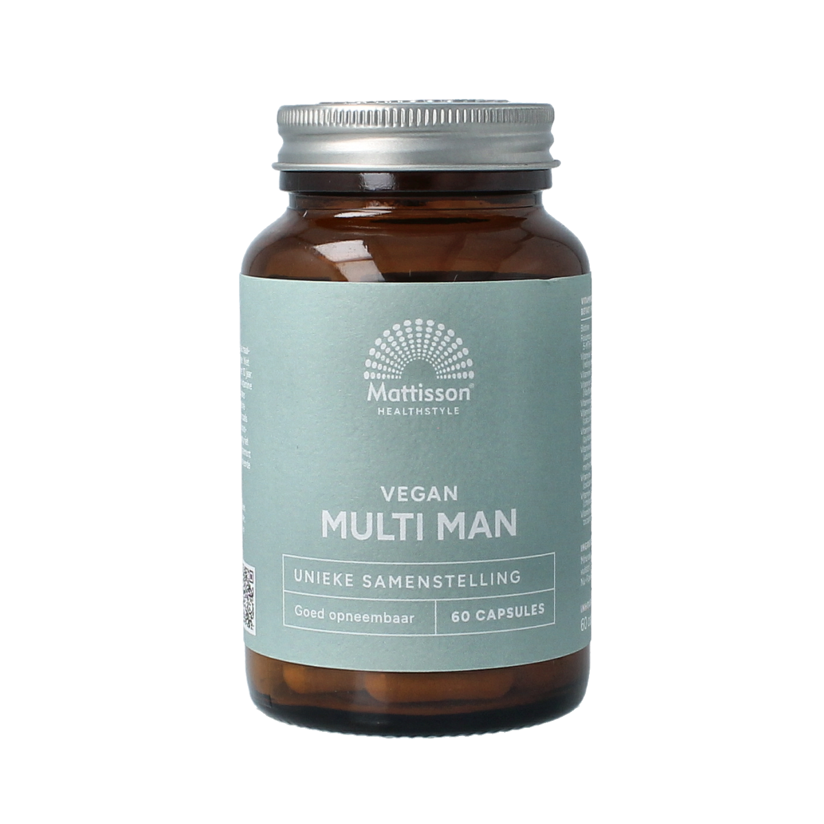 Mattisson Multi man vegan - goed opneembaar 60.00 Vegetarische capsules
