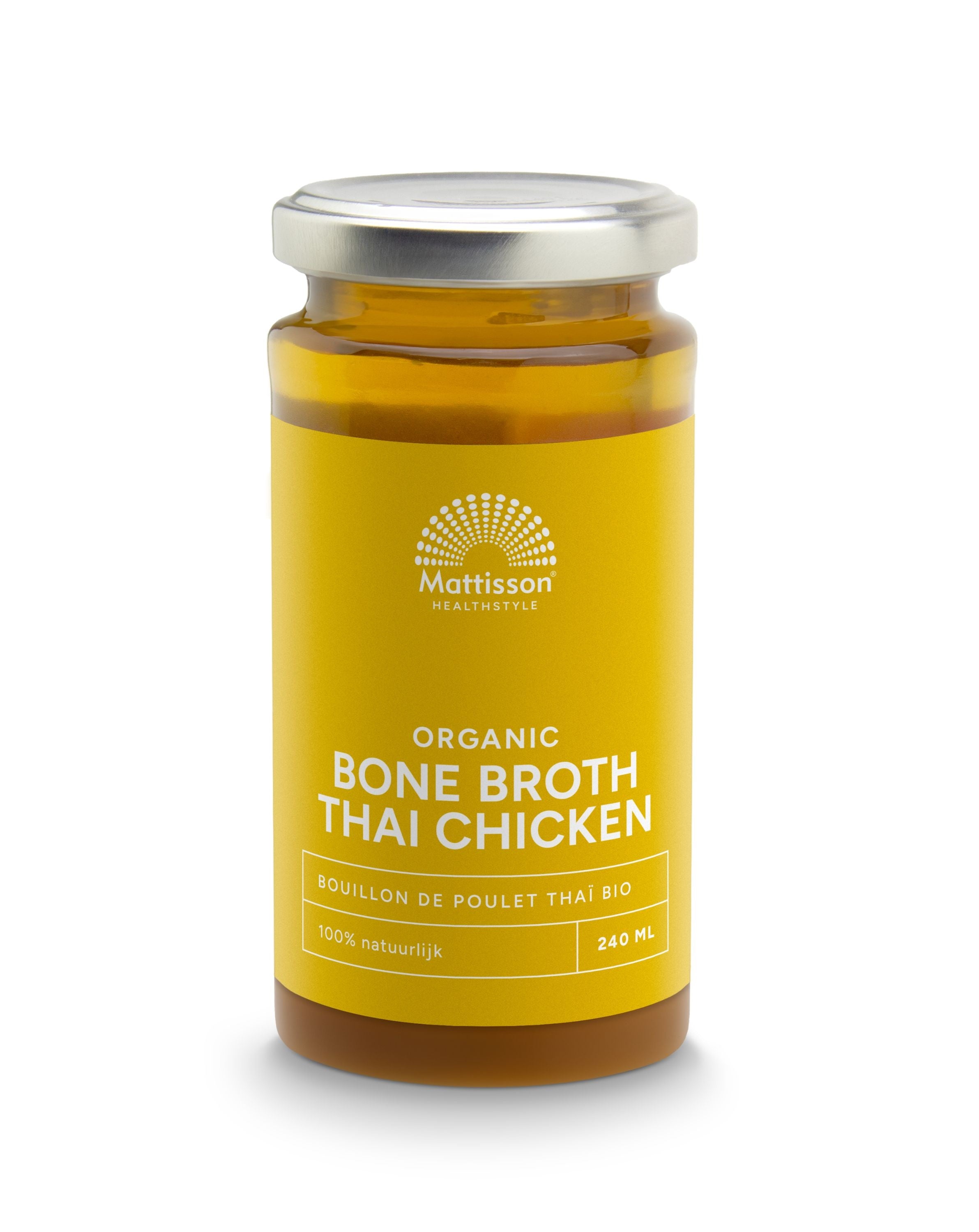 Mattisson Organic Thai chicken bone broth 240.00 Milliliter