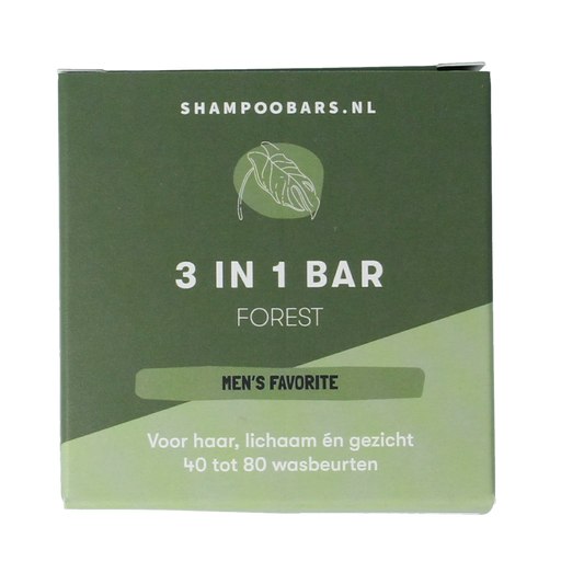 Shampoobars 3-in-1 Bar forest 60.00 Gram