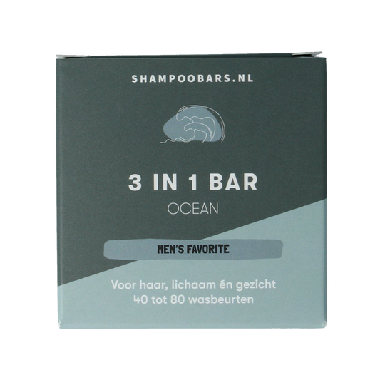 Shampoobars 3-in-1 Bar ocean 60.00 Gram