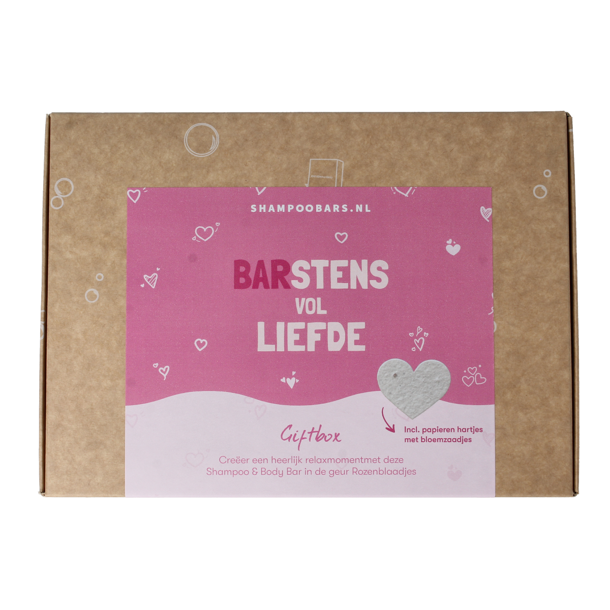 Shampoobars Giftbox barstens vol liefde 1.00 Set