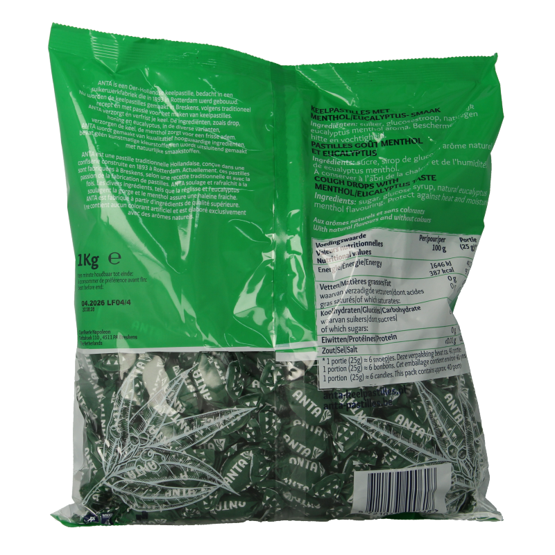 Anta Eucalyptus menthol 1000 Gram