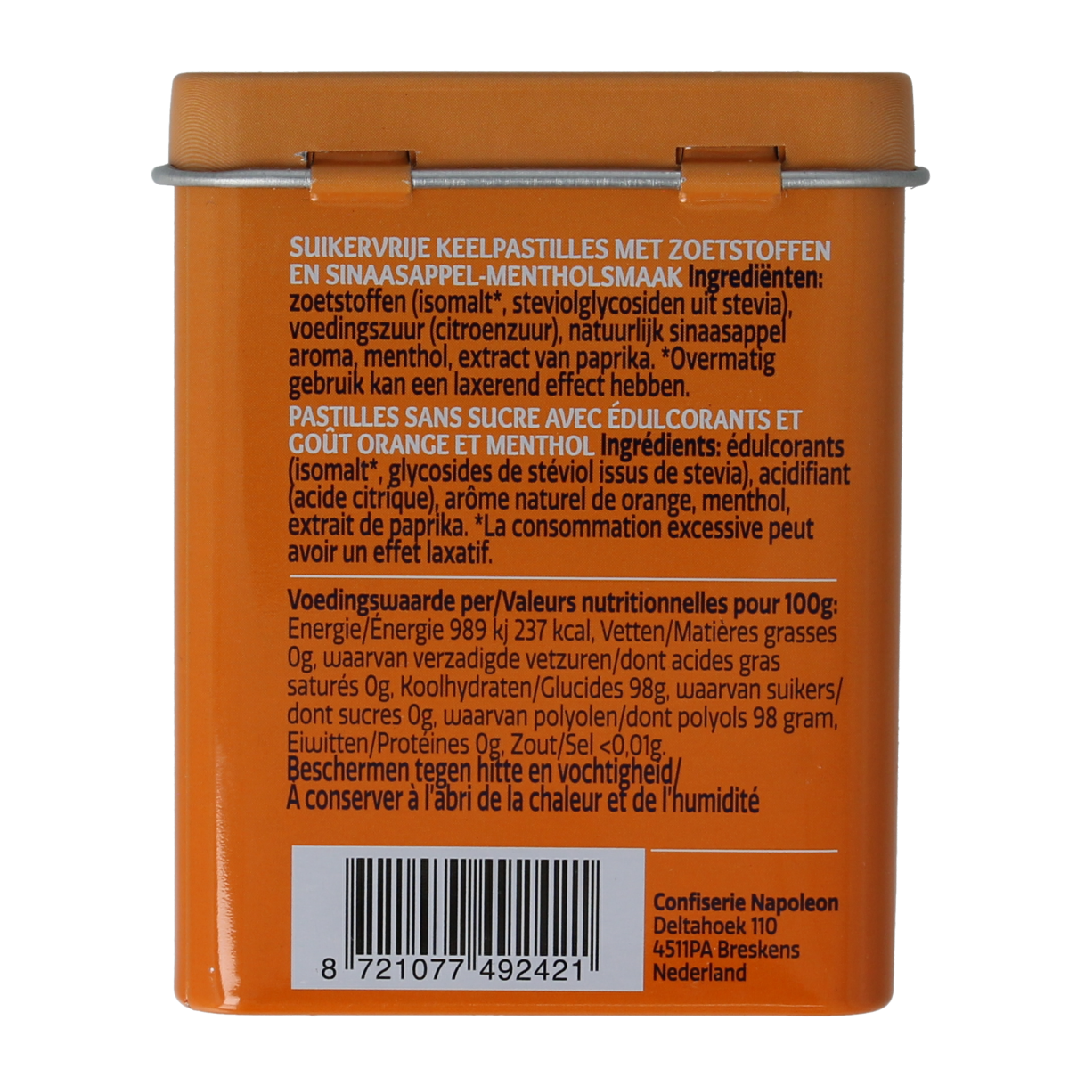 Anta Refresh sinaasappel 72.00 Gram