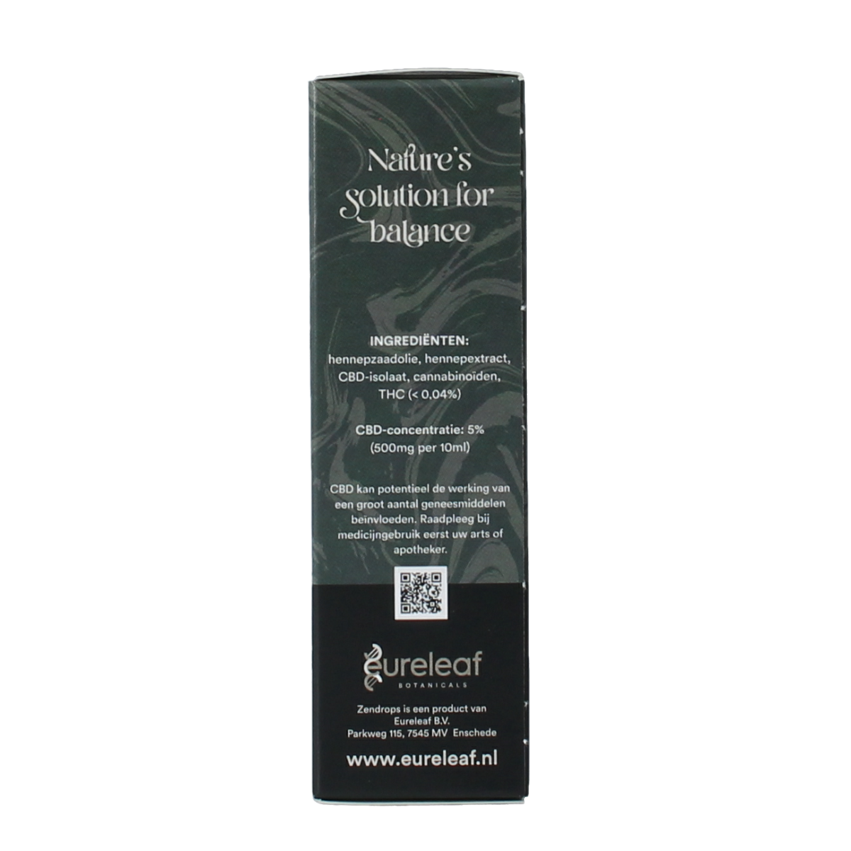 Zendrops CBD olie huisdieren 5% 10.00 Milliliter