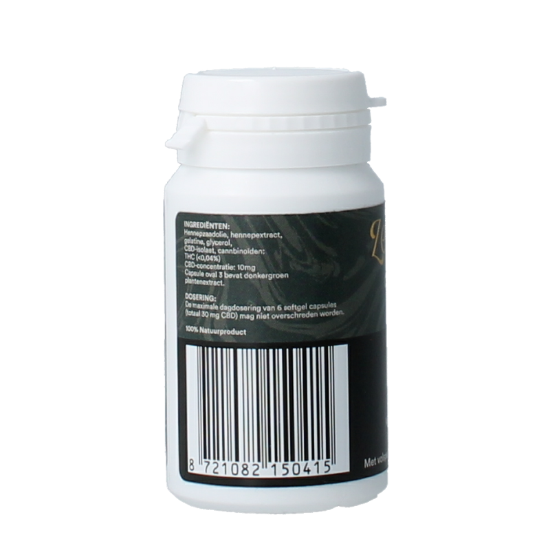 Zendrops CBD capsules 5mg hennepzaadolie 60 Capsules