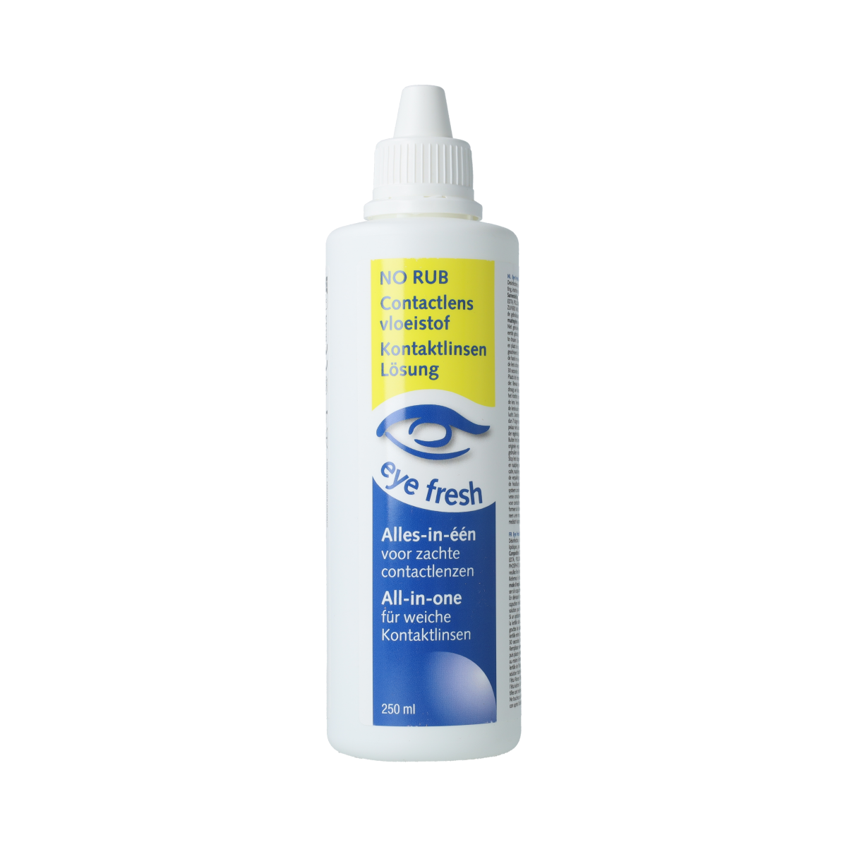 Eyefresh No Rub Alles-in-één vloeistof voor zachte lenzen 250.00 Milliliter