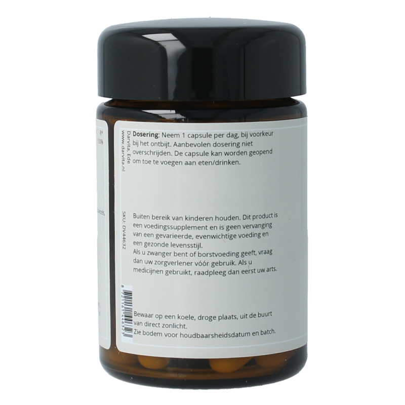 Darvita D3 3000 IU MCT-poeder (kokos) 60 Vegetarische capsules