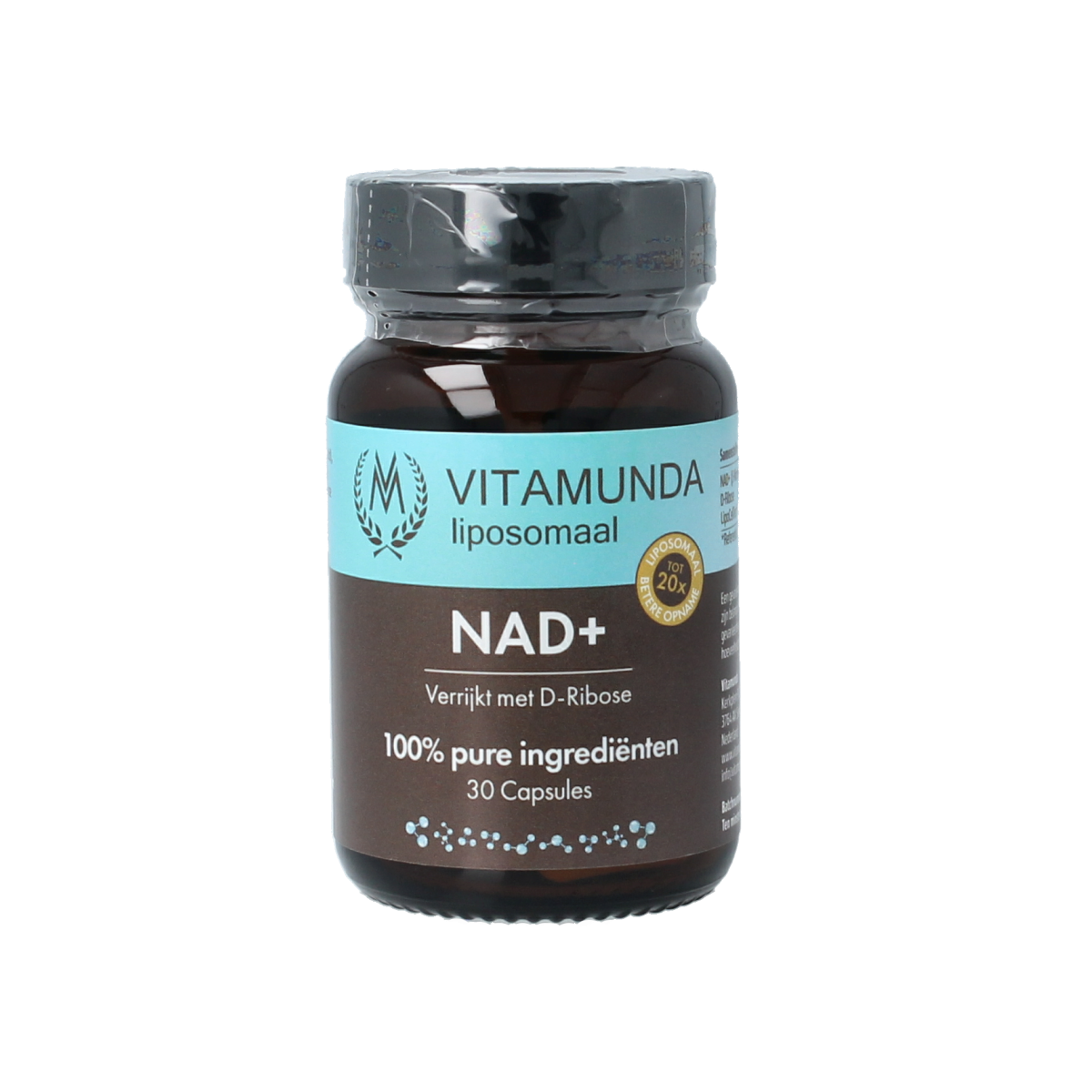 Vitamunda Liposomale NAD+ 30.00 Capsules