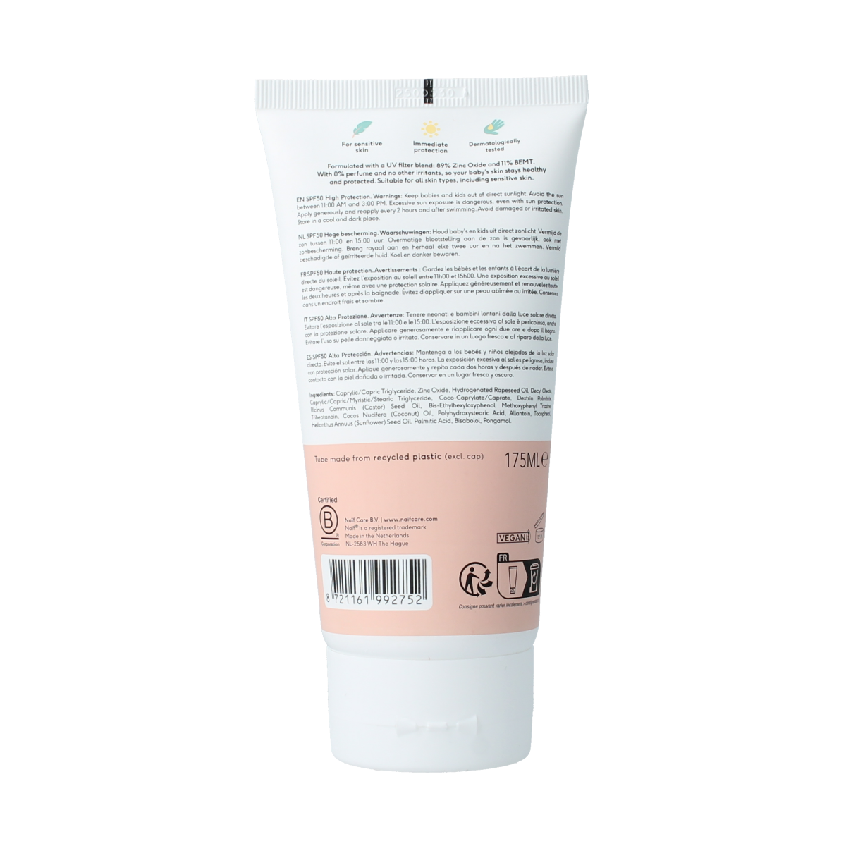 Naif Naif Zon Baby&Kids Mineral cream 0% SPF50  175.00 Milliliter