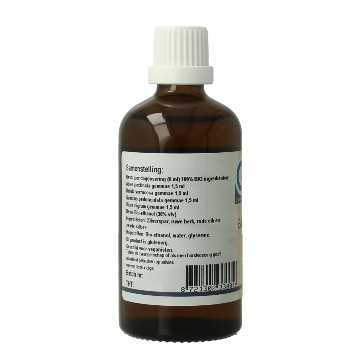 GO Bambino bio herbal supplement in 100ml bottle, featuring natural herbs for children’s wellness, by GO.