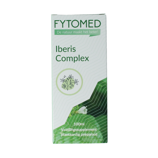 Fytomed Iberis complex bio herbal remedy bottle, 100ml, with herbal ingredients for natural health support.