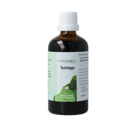 Fytomed Solidago bio herbal extract in 100ml bottle, part of Fytomed's herbal preparations collection.