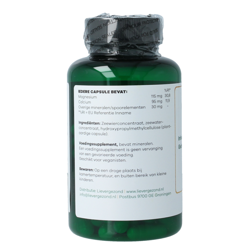 Liever Gezond Magne cal max magnesium en calcium to the max 90 Vegetarische capsules