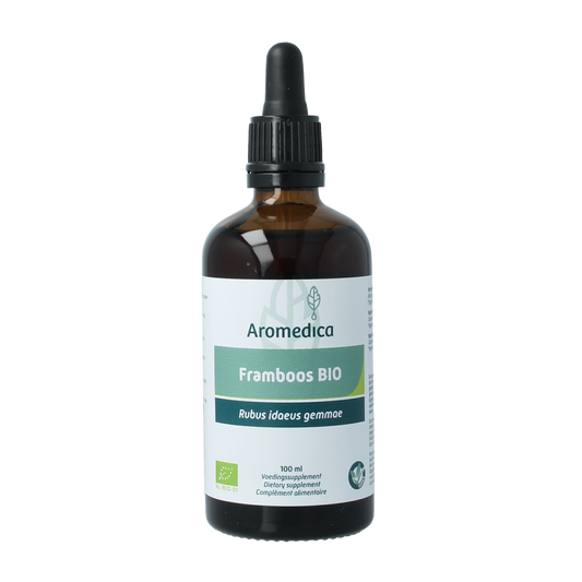 Aromedica Framboos gemmo tinctuur - Rubus idaeus bio 100.00 Milliliter