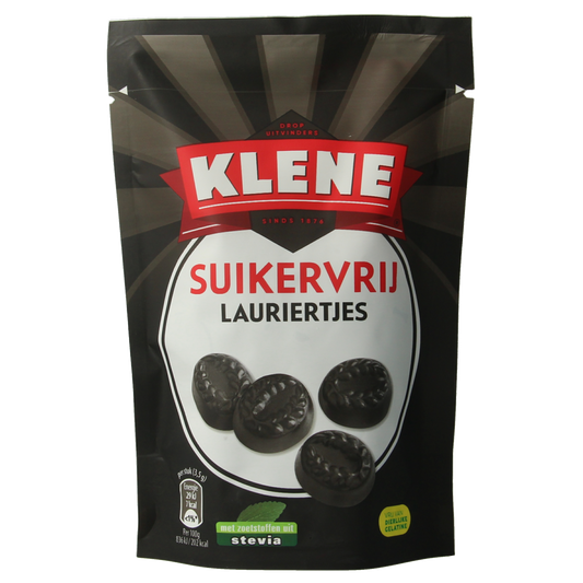 Klene Lauriertjes suikervrij 110.00 Gram