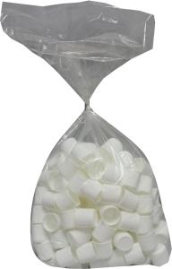 Jacob Hooy Dop wit verpakkingsmateriaal with kindersl, 1.00 stuk, showing white packaging material with label and branding.