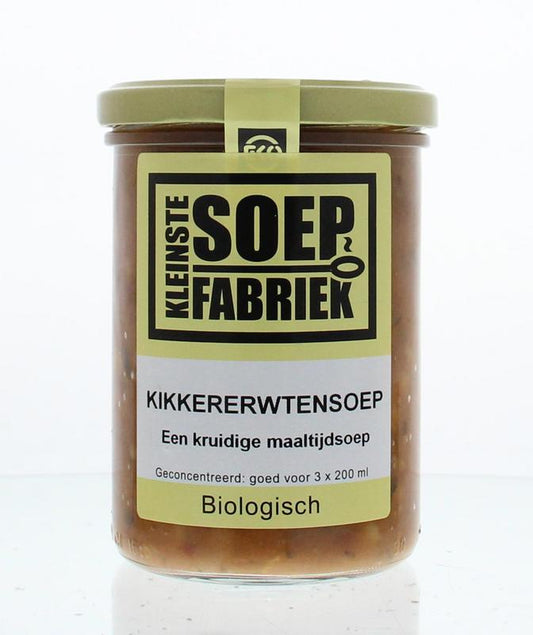 Kleinstesoepfabriek Kikkererwtensoep bio 400.00 Milliliter