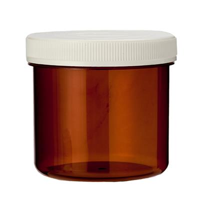 Spruyt Hillen 120ml brown tablet bottle with cap, shown in a packaging material product image.