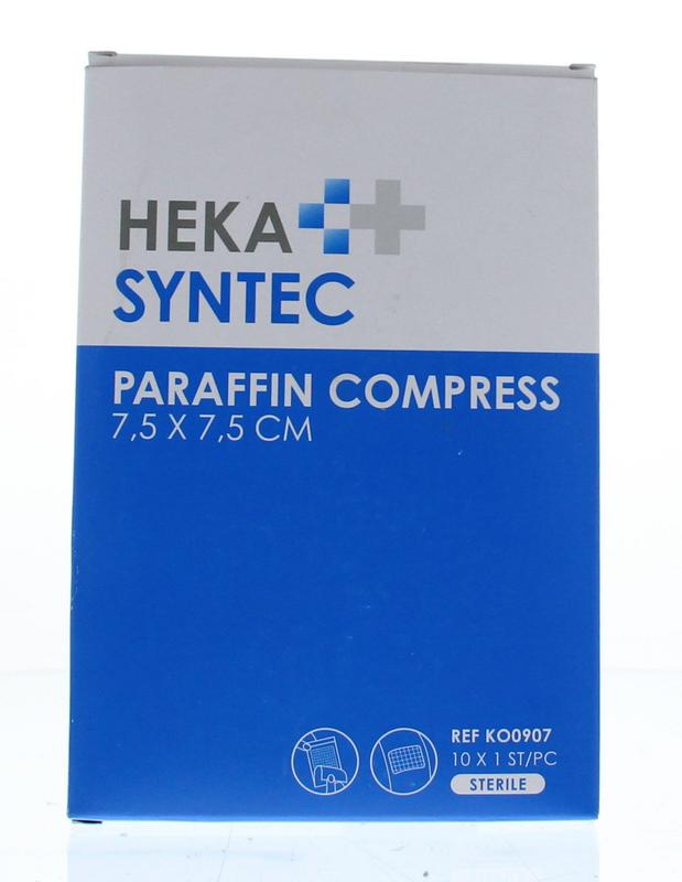 Heka Synthetisch zalfgaas 7.5 x 7.5cm 10.00 Stuks