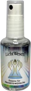 Lichtwesen Hartenwens essences bottle, 30ml, spiritual product with a clear glass container and colorful label.