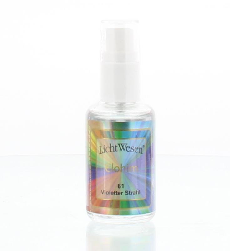 Lichtwesen Elohim tinctuur goudwater transformatie violet 61 30 Milliliter