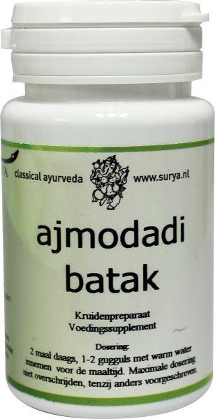 Surya Ajmodadi batak herbal preparations, 60 pieces, traditional Indian herbal medicine for digestive health.
