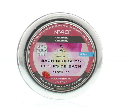 Bach Bloesem Bloesems pastille nr. 40 energie 50.00 Gram