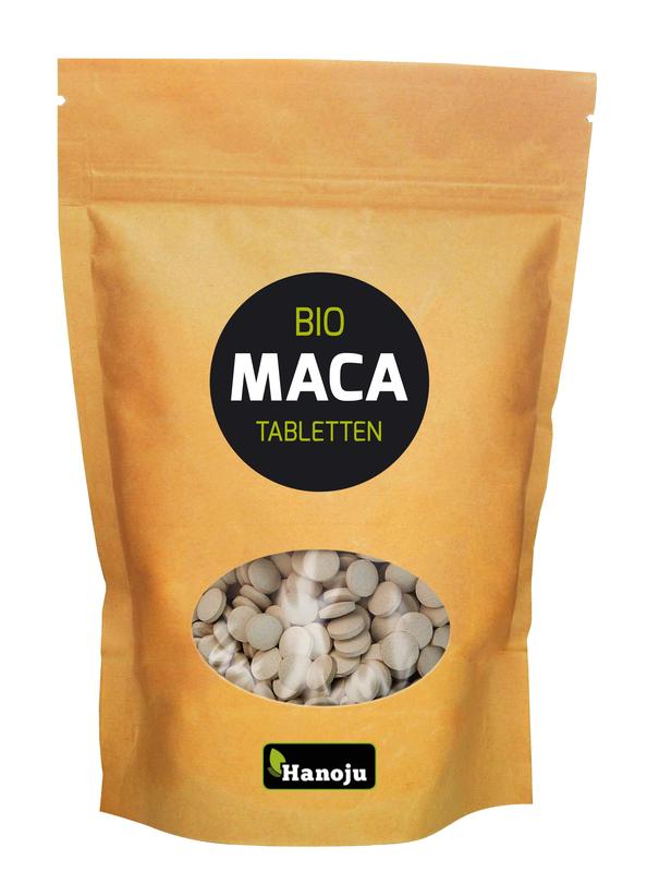 Hanoju Maca premium 500mg paper bag bio 2000 Stuks