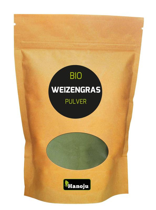 Hanoju Tarwegras poeder bio 250.00 Gram