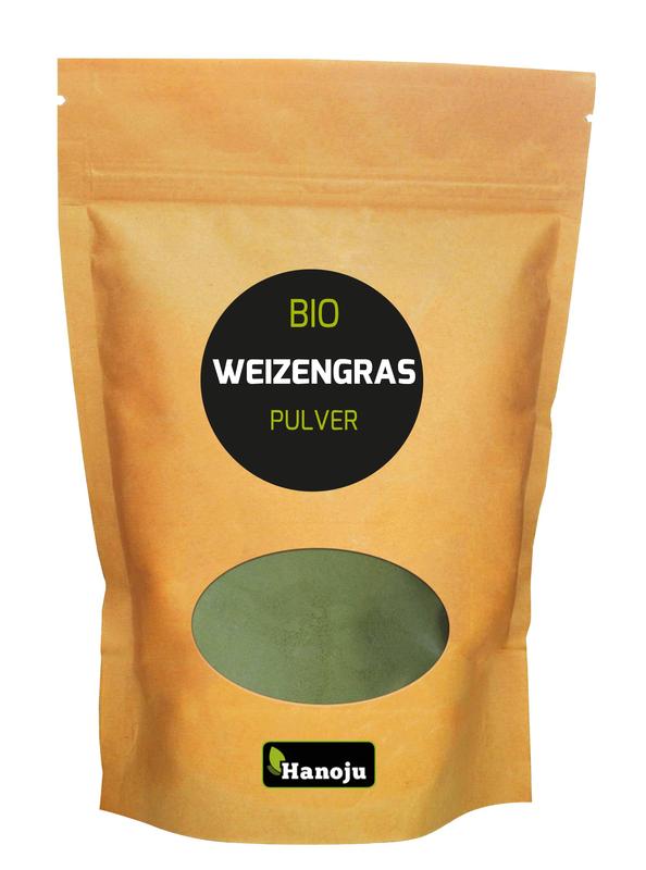 Hanoju Tarwegras poeder bio 250.00 Gram