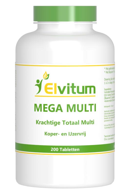 Elvitum  Mega multi 200 Tabletten