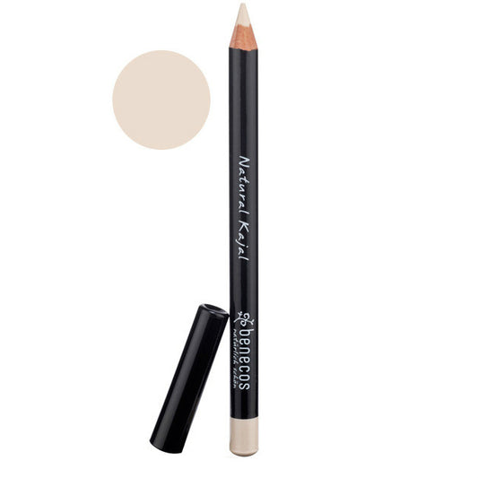 Benecos Natural Beauty kajal eyeliner pencil for make-up, black color, 1.00 piece, smooth and long-lasting eye makeup tool