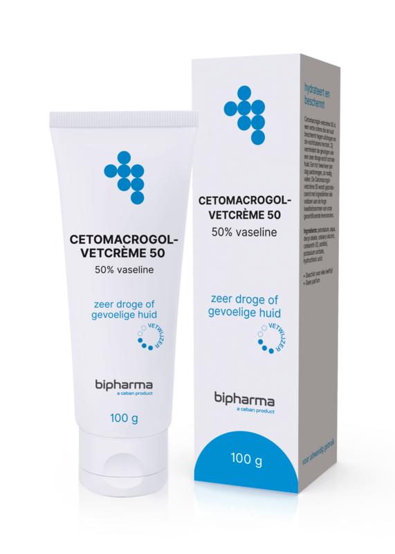Bipharma Cetomacrogol vetcreme 50 100.00 Gram