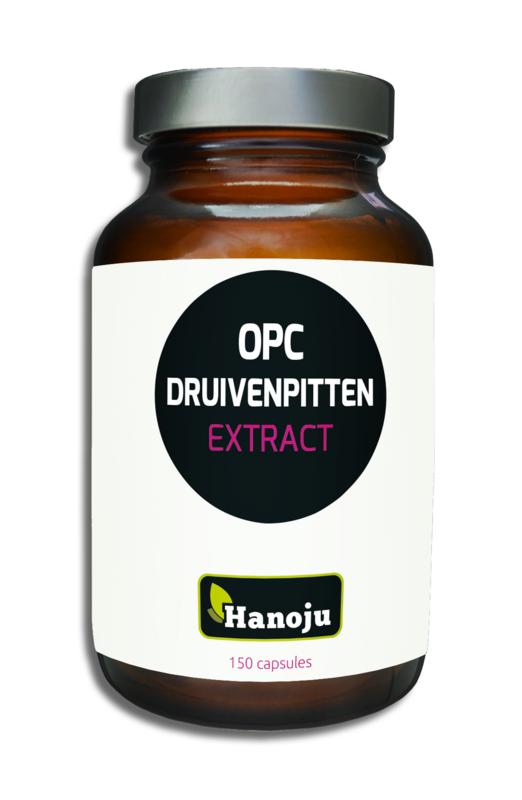 Hanoju OPC druivenpitten extract 400mg 150.00 Capsules