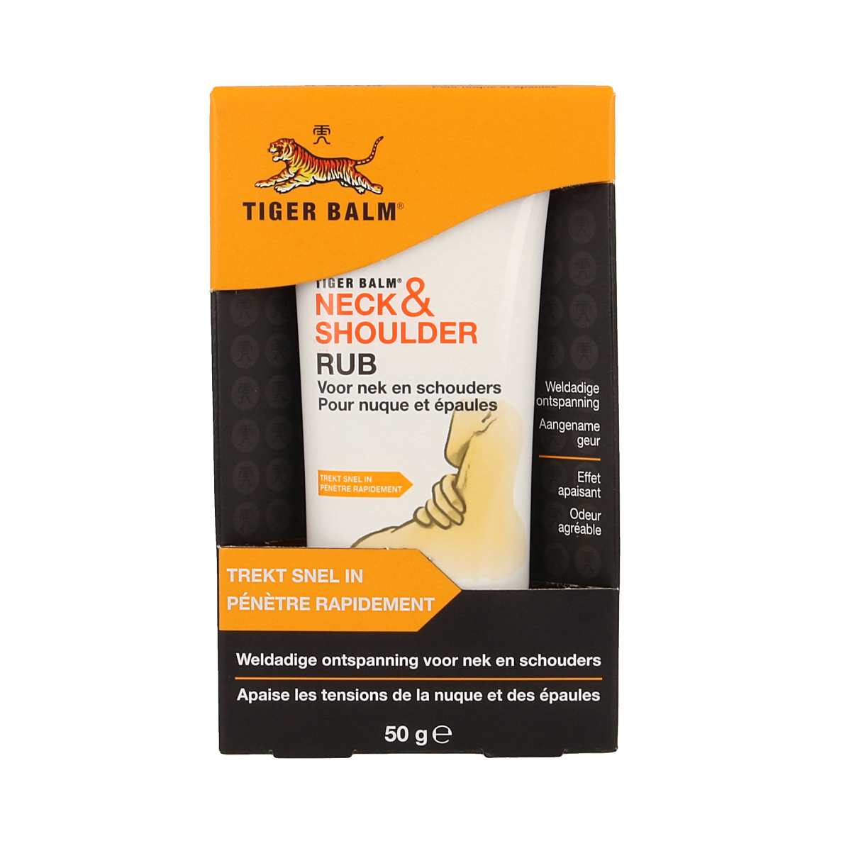 Tiger Balm Tijgerbalsem neck en shoulder rub 50.00 Gram