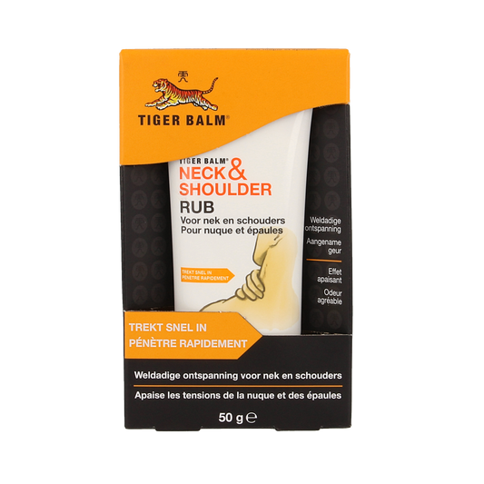 Tiger Balm Tijgerbalsem neck en shoulder rub 50.00 Gram
