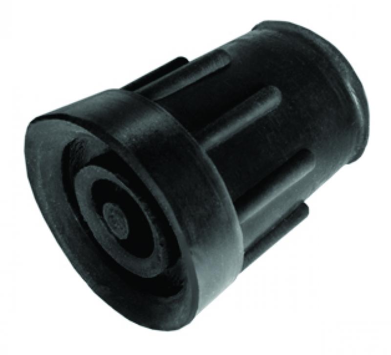 Able 2 Kruk- en stokdoppen 21mm grijs 2 Stuks