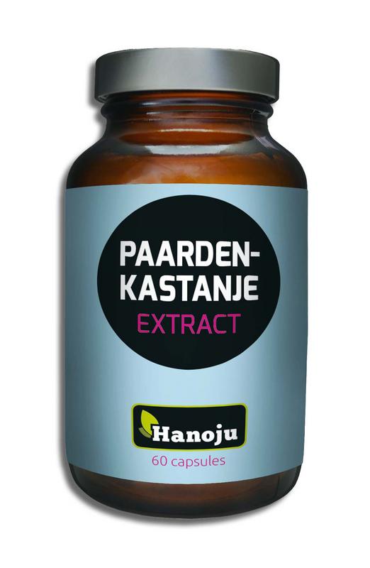 Hanoju Paardenkastanje extract 300 mg 60.00 Capsules