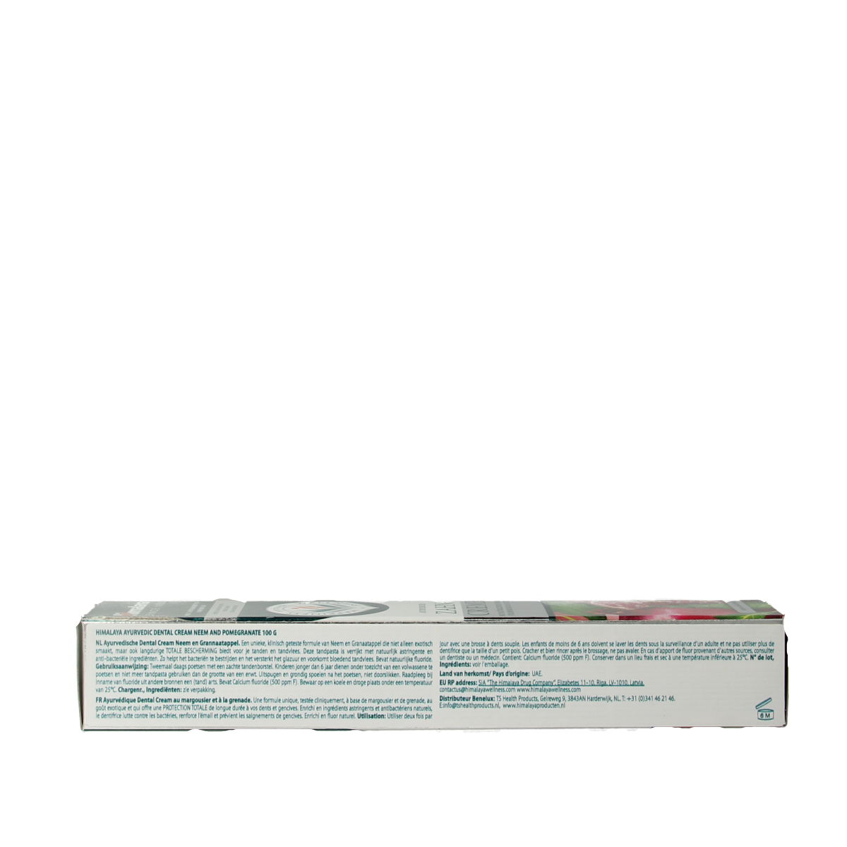 Himalaya Tandpasta dental cream neem & pomegranate 100.00 Gram