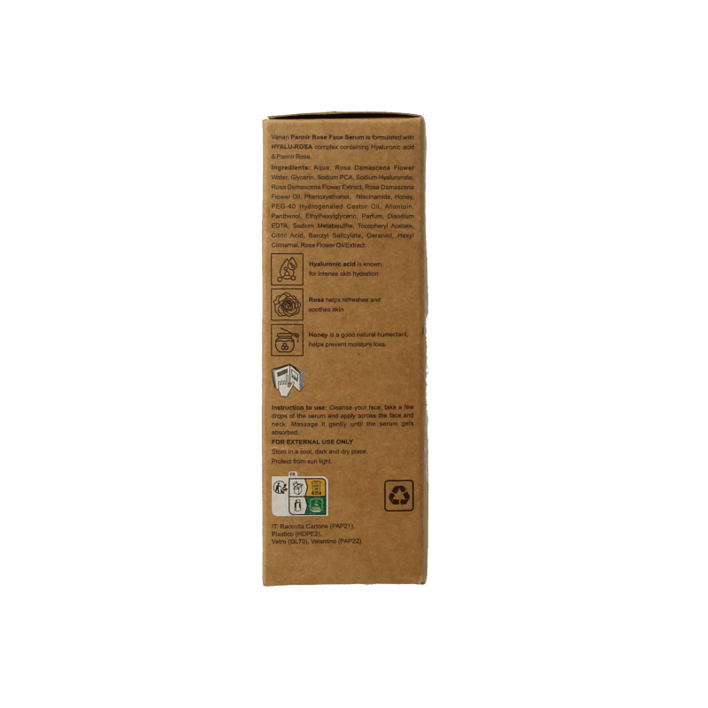Vanan Pannir rose face serum 30 Milliliter