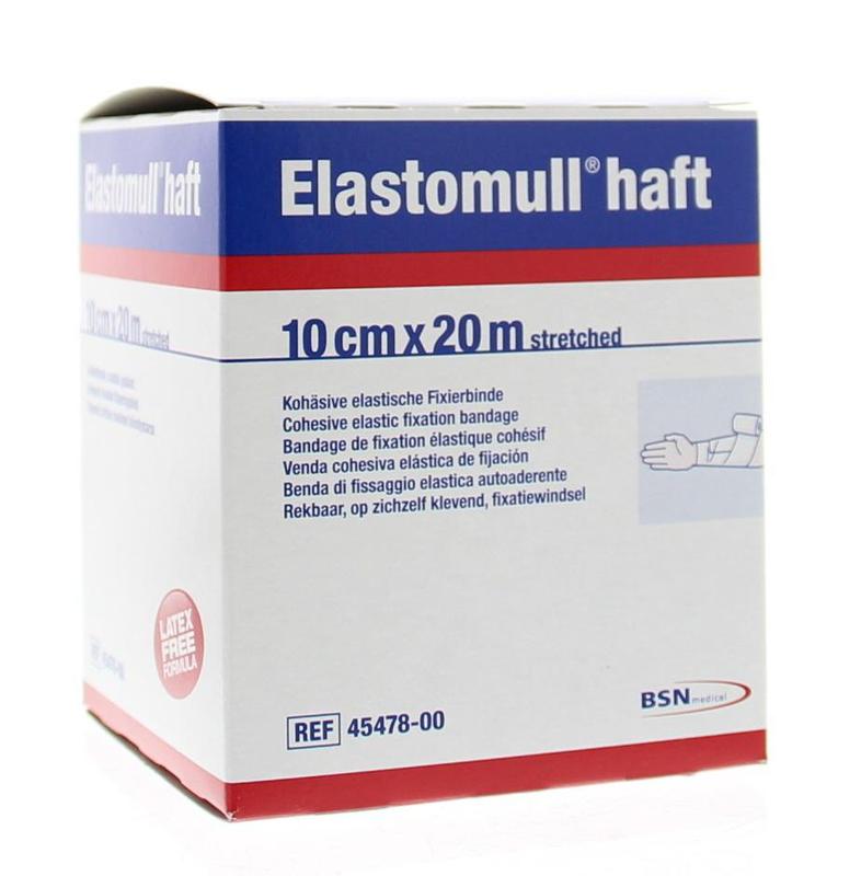 Elastomull Fixatiewindsel haft 20m x 10cm 45478 1.00 Stuks