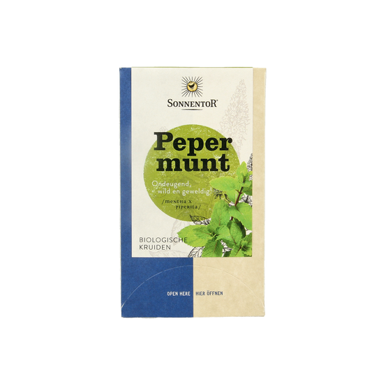 Sonnentor Pepermunt thee bio 18.00 Zakjes